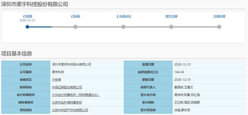 柔宇科技科創板IPO獲受理 三年半巨虧近32億元