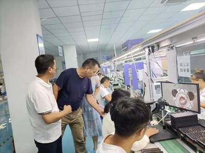 東莞市河南商會資源對接協會走訪企業東莞市榮灝電聲科技